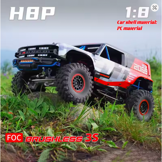 MJX Hyper Go H8P 1/8 RC Car – Ford Bronco Baja 1000 (APP Adjustable)