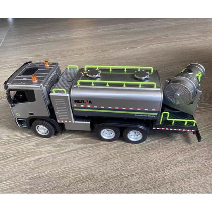 Huina 616 Rechargeable RC Fog Car – Sanitation Spray &amp; Dust Control Truck
