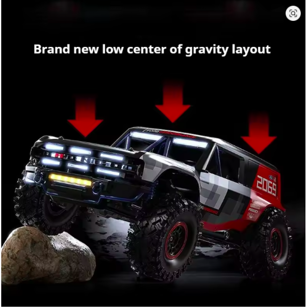 MJX Hyper Go H8P 1/8 RC Car – Ford Bronco Baja 1000 (APP Adjustable)