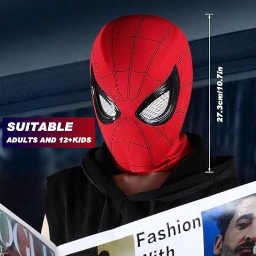 Spiderman Mask with Blinking Eyes (Manual jaw operation)