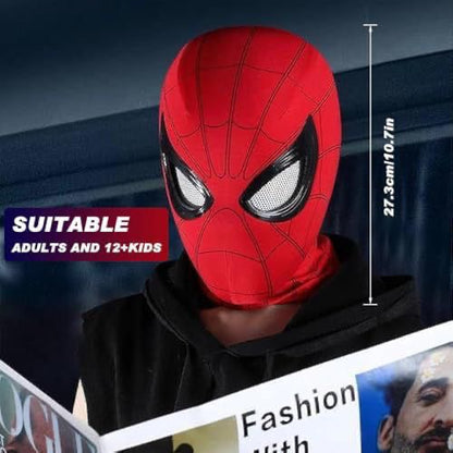 Spiderman Mask with Blinking Eyes (Manual jaw operation)