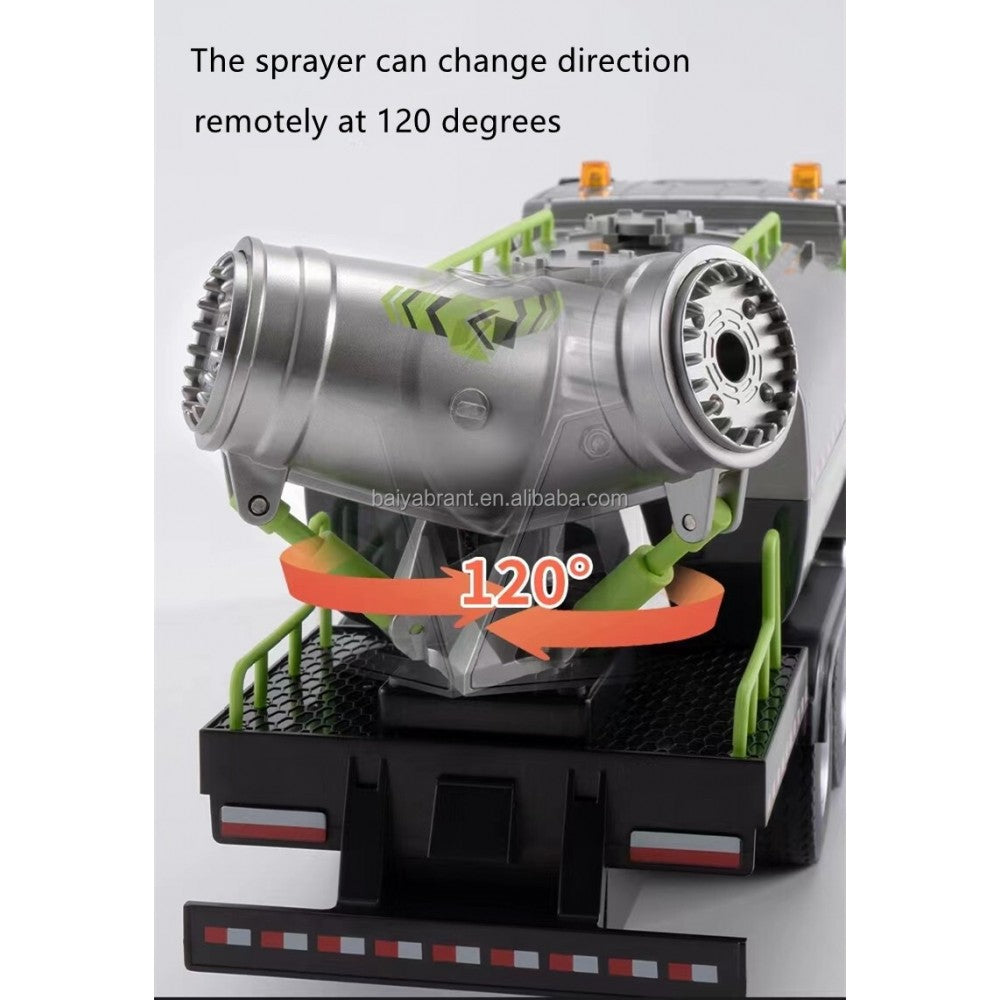 Huina 616 Rechargeable RC Fog Car – Sanitation Spray &amp; Dust Control Truck