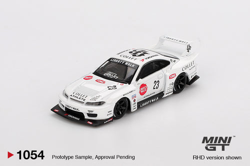Mini GT #1054 Nissan S15 Silvia LB-Super Silhoutte (Athlete) Code-1054 1:64 Scale
