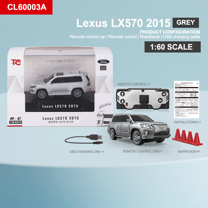 1:60 MINI LICENSED ALLOY FULL PROPORTION FOUR-WHEEL DRIVE DRIFT CAR