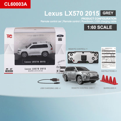 1:60 MINI LICENSED ALLOY FULL PROPORTION FOUR-WHEEL DRIVE DRIFT CAR