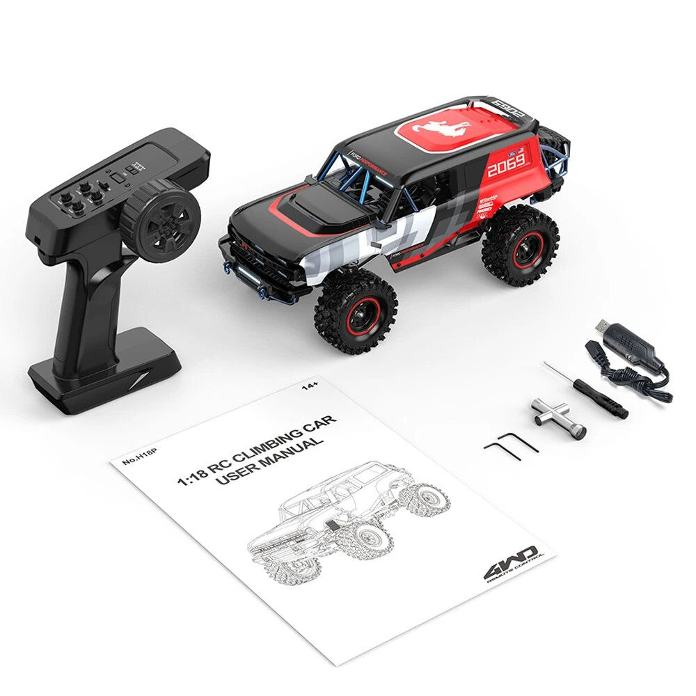 MJX H18P 1/18 4WD Brushless RC Crawler RTR