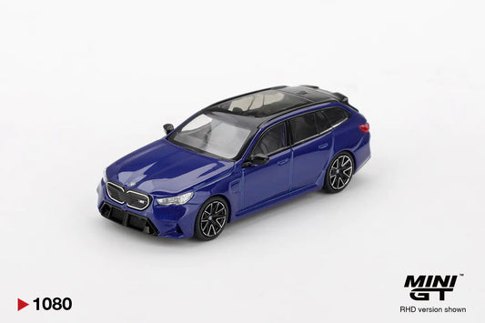 Mini GT #1080 BMW M5 Touring Marina Bay Blue Metallic