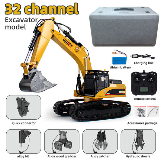 HUINA 1580 1:14 RC FULLY FUNCTIONAL PROFESSIONAL EXCAVATOR MODEL – UPDATED VERSION