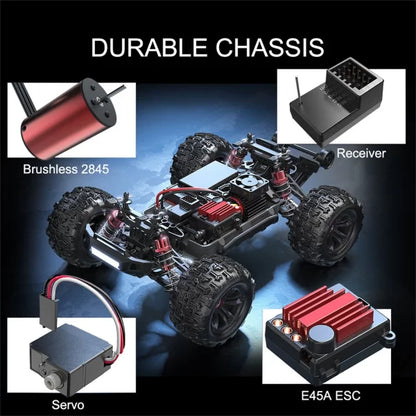 MJX Hyper Go 16218 1/16 Scale 4WD Brushless RTR Off Road RC