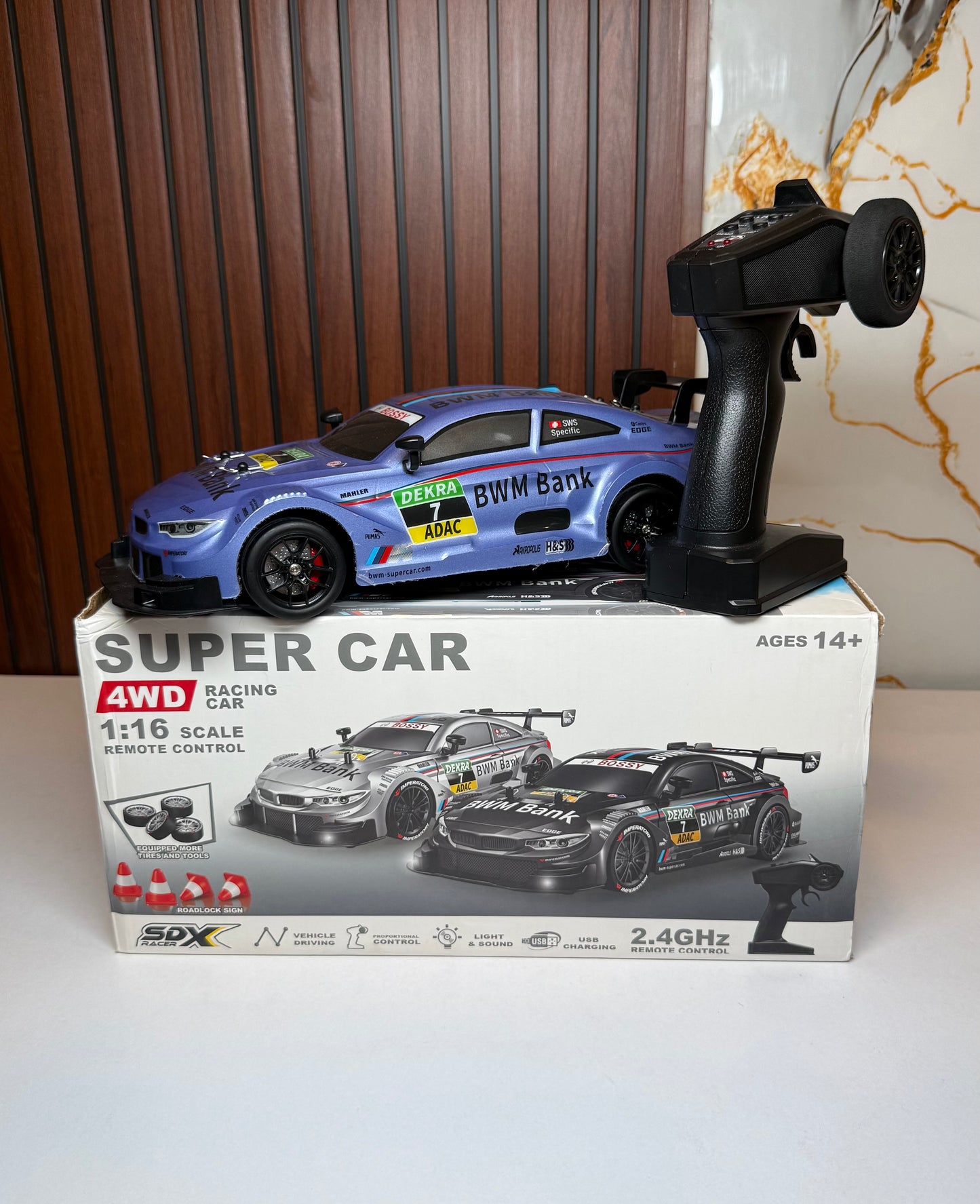 1:16 Scale BMW 35km Speed RC With Smoke Effect