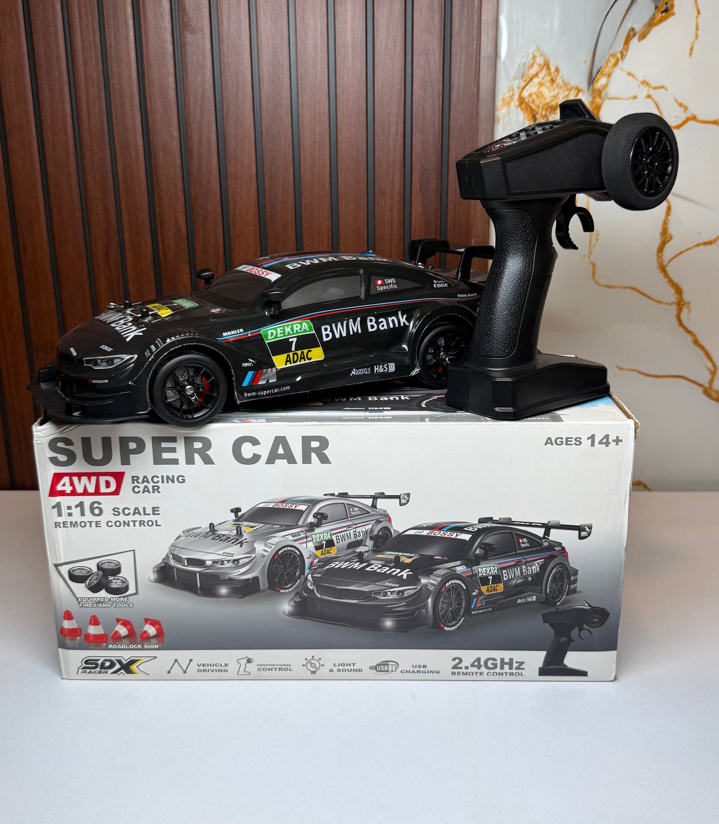 1:16 Scale BMW 35km Speed RC With Smoke Effect
