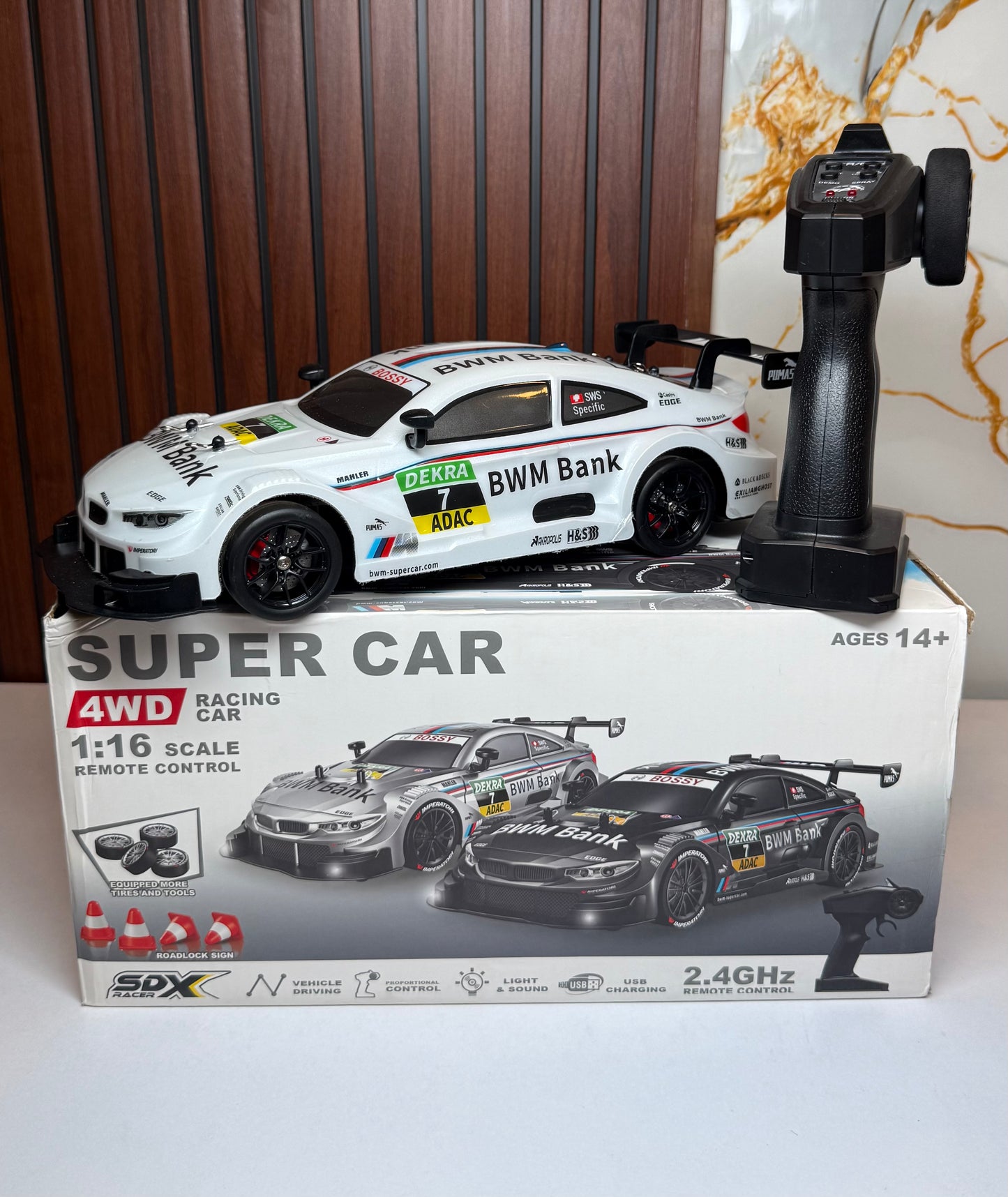 1:16 Scale BMW 35km Speed RC With Smoke Effect