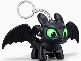 How to train your dragon Keychain with Glowing lights