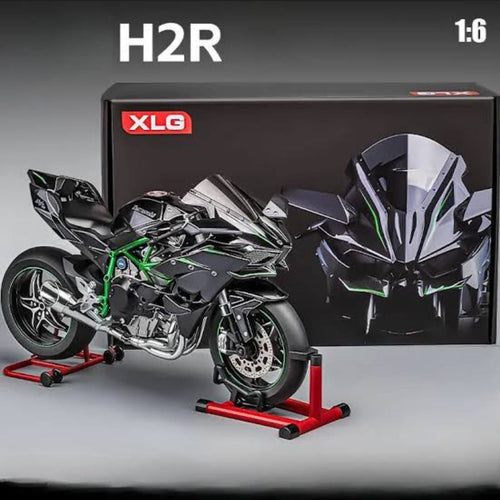 KAWASAKI H2R ALLOY MODEL 1:6 SCALE (MATTE BLACK) BIKE SALE PRICE