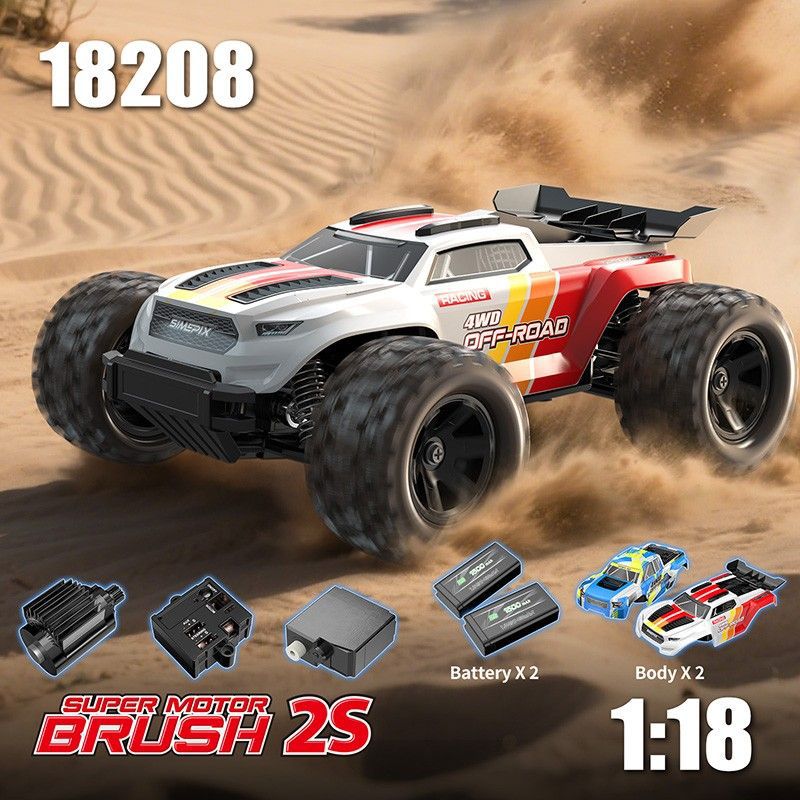 MJX Hyper Go 18208 1/18 Scale 4WD Brushed Off-Road RC Truck