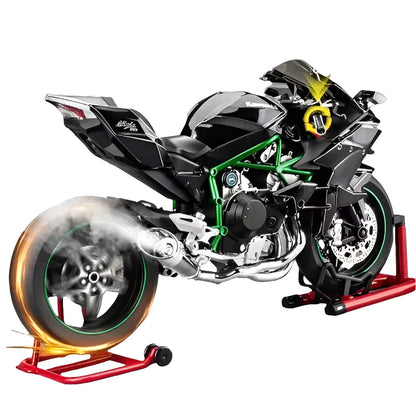 KAWASAKI H2R ALLOY MODEL 1:6 SCALE (MATTE BLACK) BIKE SALE PRICE