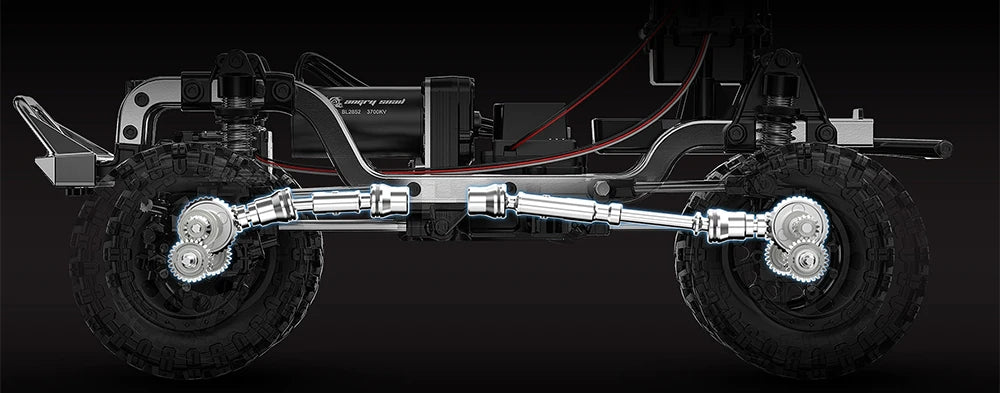 MJX H12P Brushless 1:12 Ford Bronco R Crawler Truck | 2S LiPo High-Power RC Off-Road Vehicle