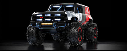 MJX H12P Brushless 1:12 Ford Bronco R Crawler Truck | 2S LiPo High-Power RC Off-Road Vehicle