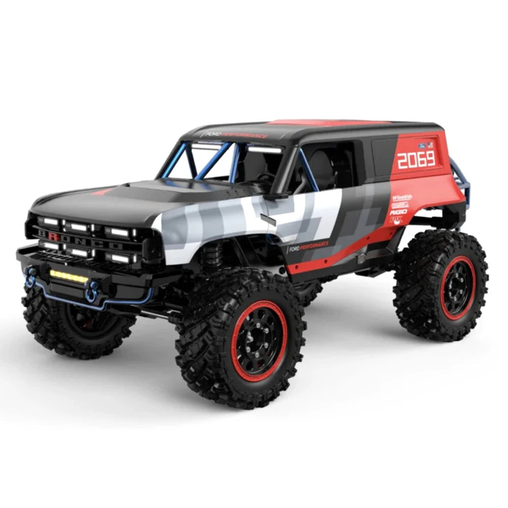 MJX H12P Brushless 1:12 Ford Bronco R Crawler Truck | 2S LiPo High-Power RC Off-Road Vehicle