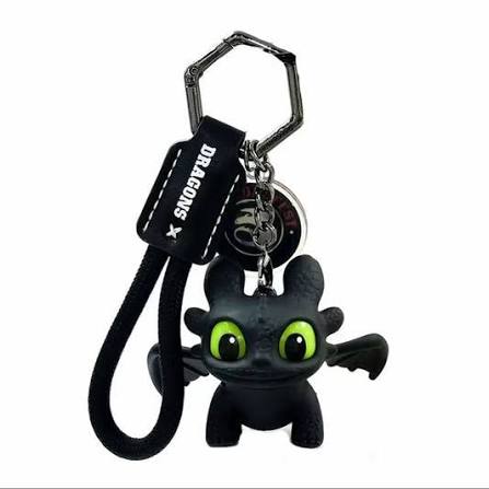 How to train your dragon Keychain with Glowing lights