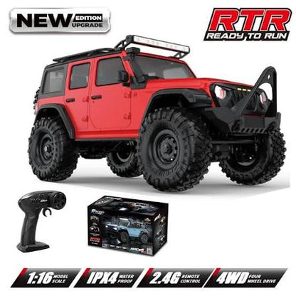 HB Toys Jeep Rubicon R1604 R1605 APEX4WD Racing Rally 1/16 Scale RTR 4WD RC Car