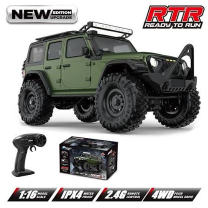 HB Toys Jeep Rubicon R1604 R1605 APEX4WD Racing Rally 1/16 Scale RTR 4WD RC Car