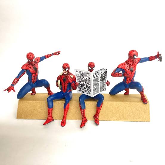 Spiderman set of 4