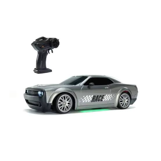 D0DGE 1:16 SCALE RC 25KM SPEED 4WD High Drift RC Car with LED Lights
