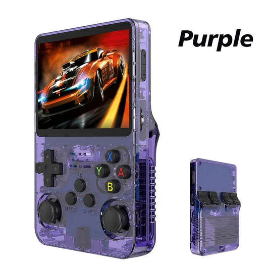 R36S Retro Handheld Game Console with 3.5" IPS Display, 64/128GB and 21,000+ Classic Games, Open Source Linux System, Screen Portable Pocket Video Player