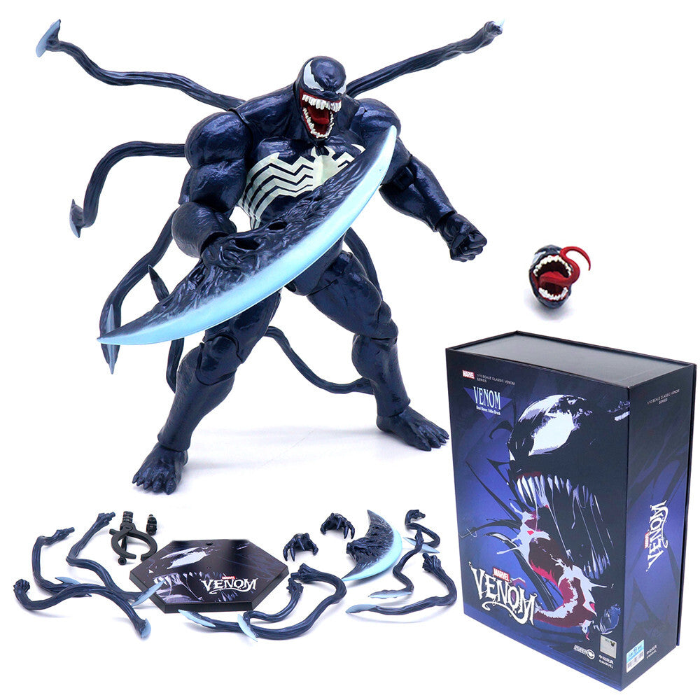 ZD TOYS Venom Action Figure 1/10 Scale Marvel legends Comics 22cm