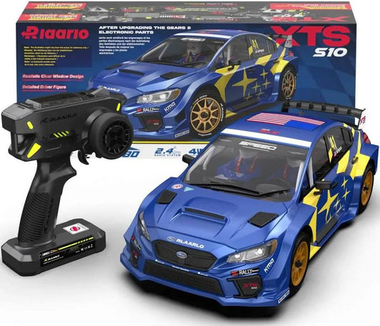 Rlaarlo 1/10 Scale RTR 4WD Carbon Fiber Brushless RC Rally Car