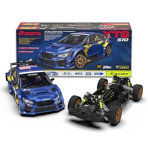 Rlaarlo 1/10 Scale RTR 4WD Carbon Fiber Brushless RC Rally Car