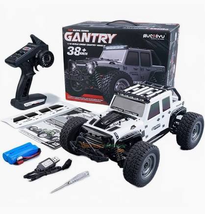 Suchiyu Gantry 1:16 Scale 4WD High-Speed RC Car | 38+ km/h Off-Road Remote Control Monster Truck | 2.4GHz Racing Car
