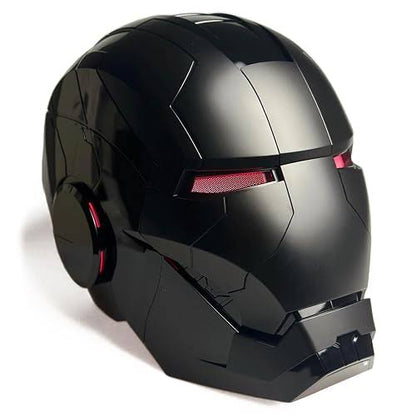 Iron MK5 Helmet Voice Control Cosplay Wearable Open/Close LED Eyes 1:1 Mask