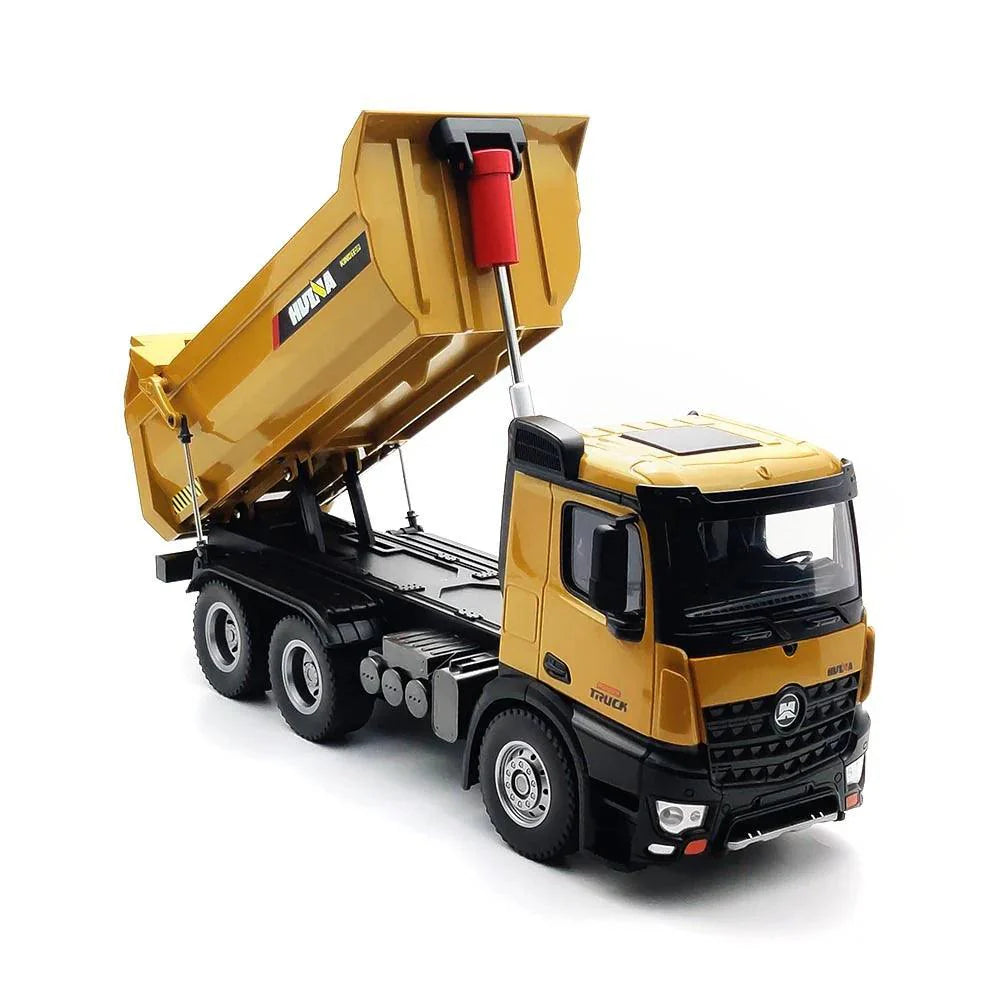 Huina 1582 1:14 All Metal Heavy Duty Dump Truck Toy