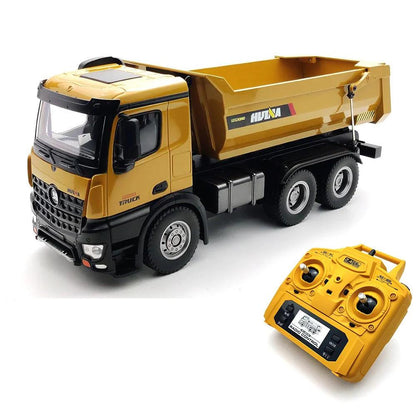 Huina 1582 1:14 All Metal Heavy Duty Dump Truck Toy